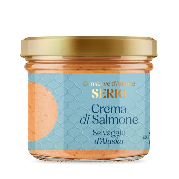 Crème de saumon à l'huile d'olive extra vierge Serio