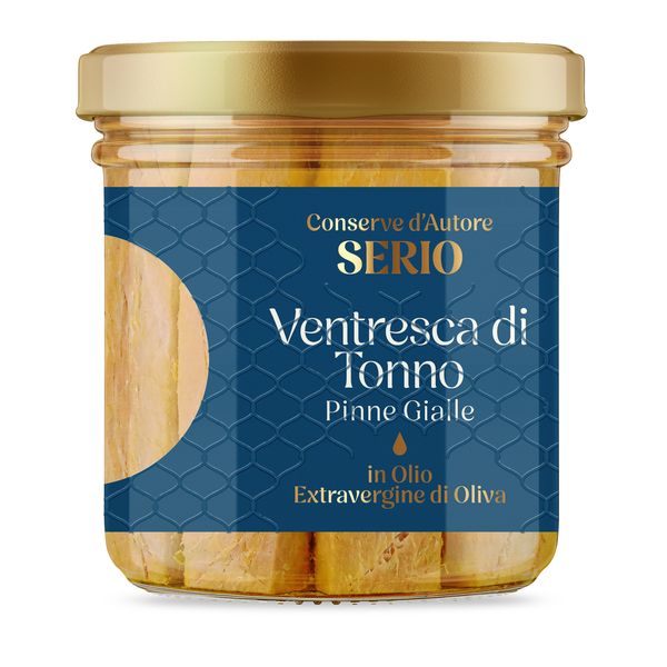 Ventrèche de thon albacore à l'huile d'olive extra vierge Serio