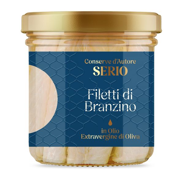 Filets de bar à l'huile d'olive extra vierge Serio
