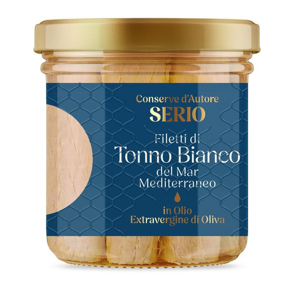 Filets de thon blanc méditerranéen à l'huile d'olive extra vierge Serio
